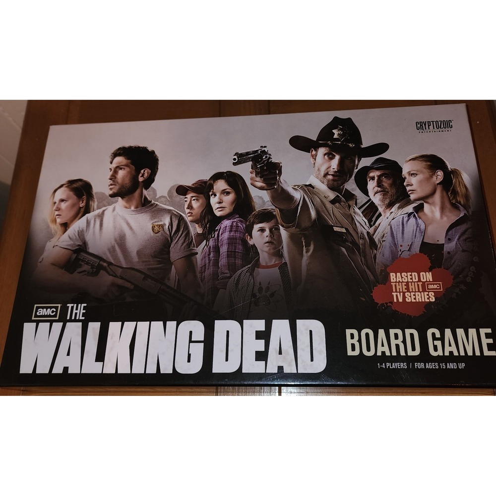 AMC The Walking Dead‎ Board Game by Cryptologic Entertainment Complete Preowned